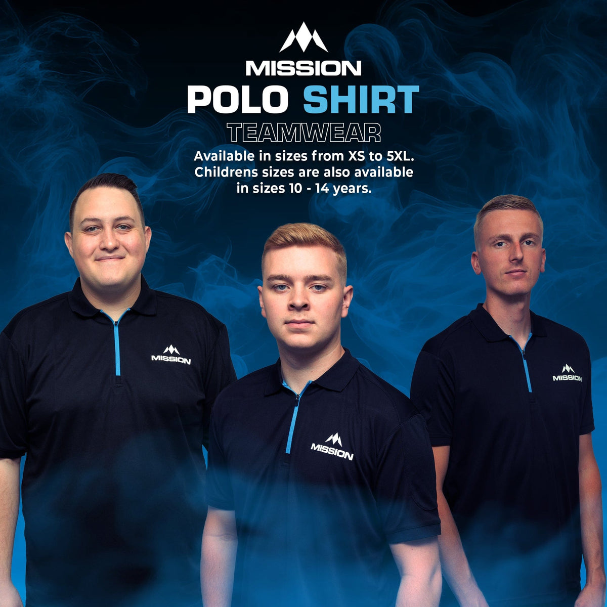 Mission Teamwear - Polo Shirt - Black - Adult
