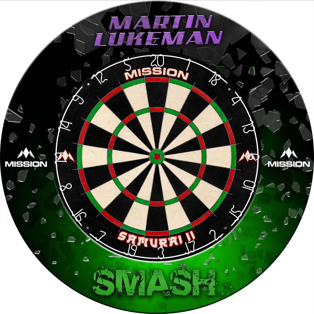 Mission Player Dartboard Surround - Martin Lukeman