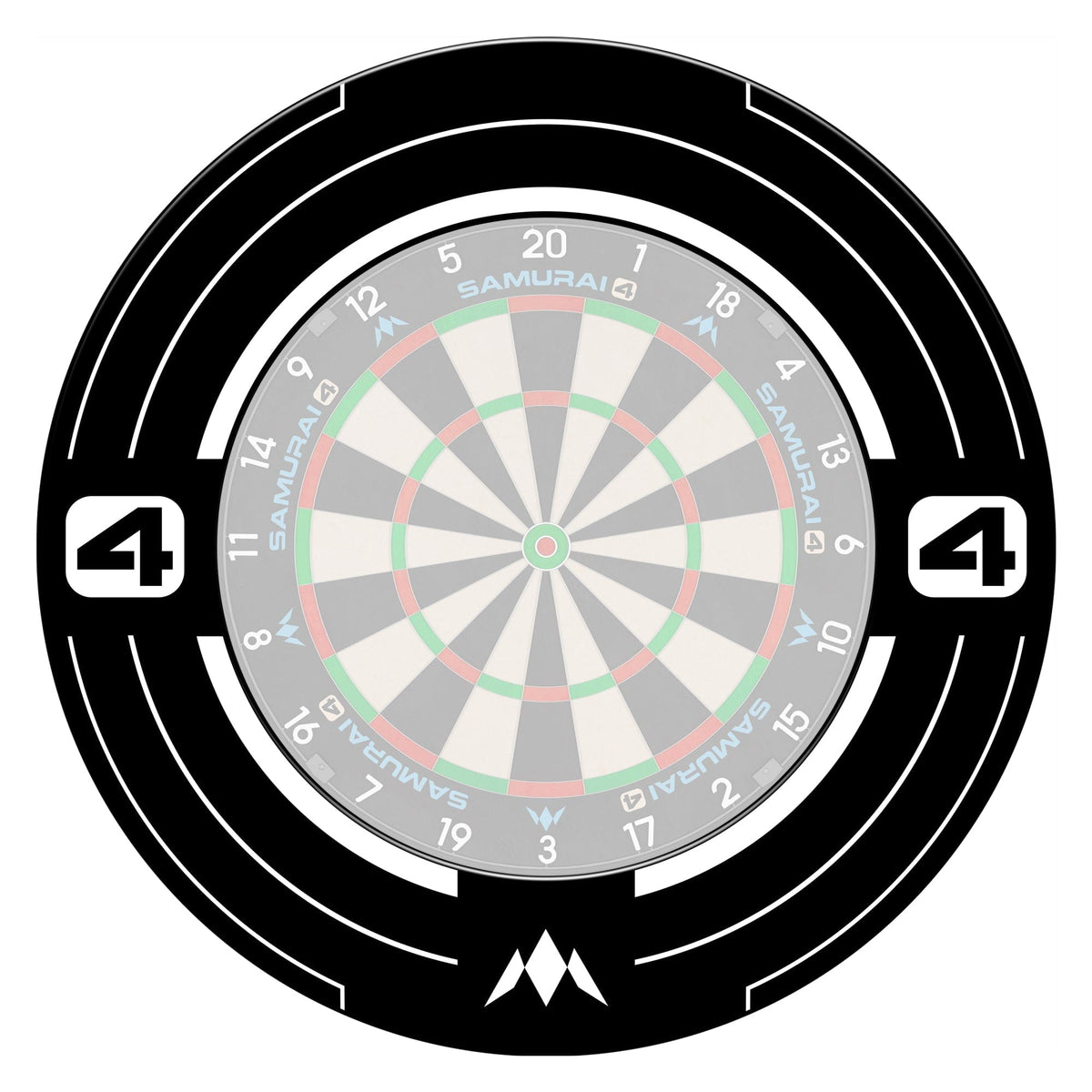 Mission Darts Samurai 4  Surround - White Edition