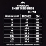 Mission Darts EXOS Cool SL Dart Shirt - Black & Grey