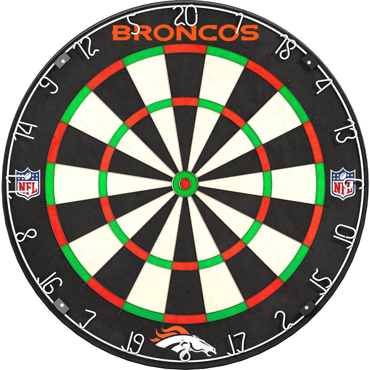 NFL - Professional Dartboard - Official Licensed - Denver Broncos
