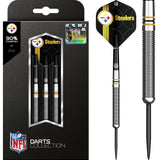 NFL - Steel Tip Tungsten Darts - Official Licensed - Pittsburgh Steelers - 24g