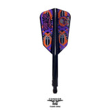 Condor AXE Dart Flights - Neon Nightmare 3 - Slim