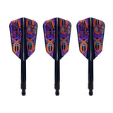Condor AXE Dart Flights - Neon Nightmare 3 - Slim