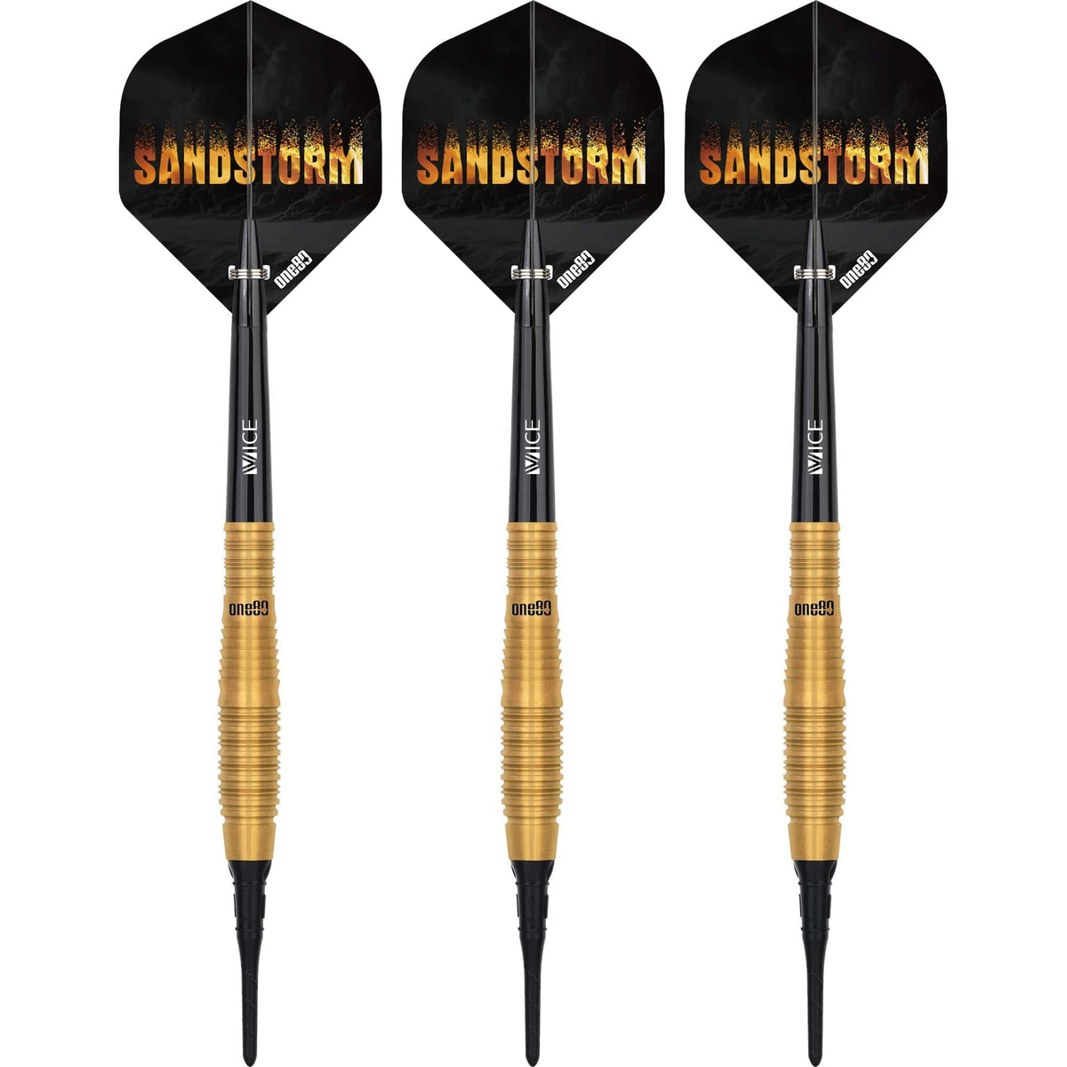 One80 Sandstorm Darts - Soft Tip - S02 - 18g