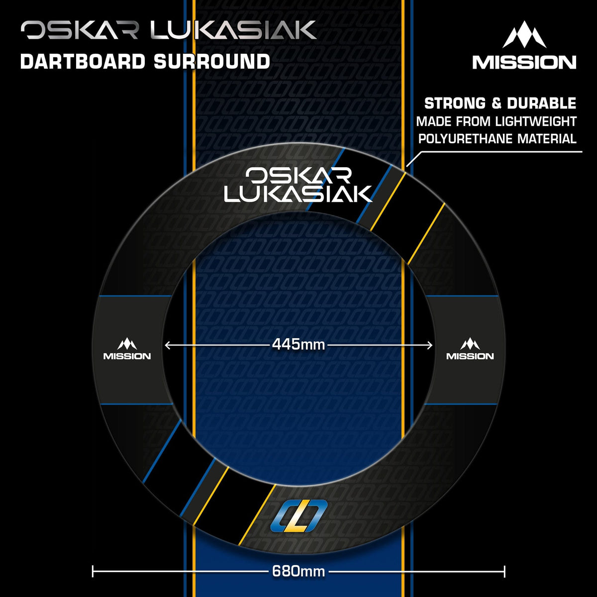 Mission Darts Players- Surround - Oskar Lukasiak