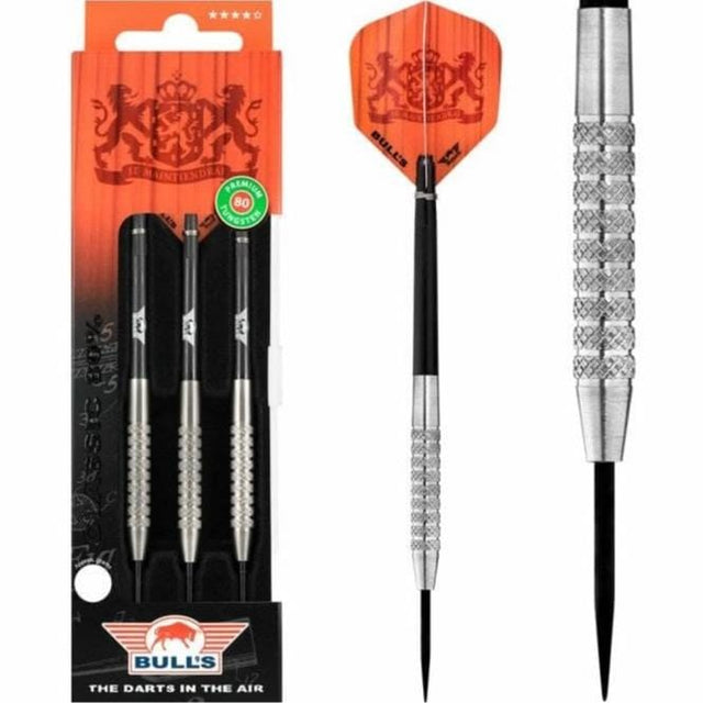 Bulls Classic 80 Darts - Steel Tip - Steady Knurl - 23g 23g