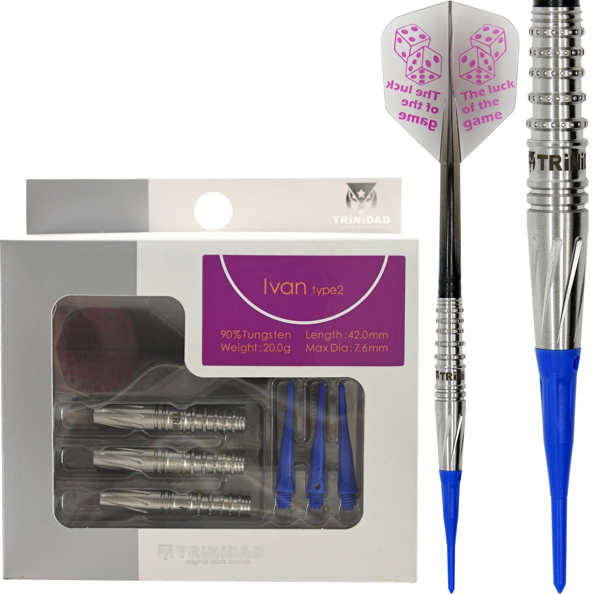 Trinidad Pro - Soft Tip Darts - Ivan Shen - Ivan Type2 22g