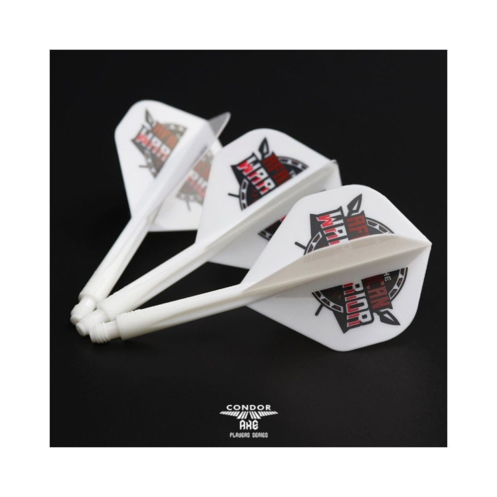 *Condor AXE Dart Flights - Devon Petersen - Standard - African Warrior - Inspiration 2 - White