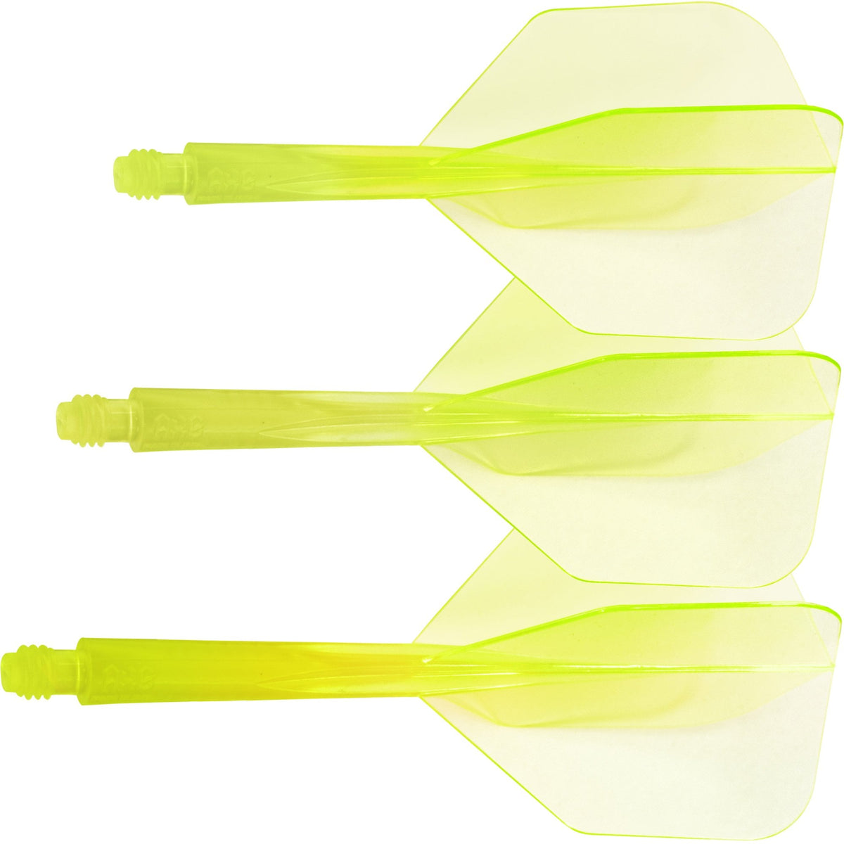 Condor AXE NEON Dart Flights - Small - Yellow