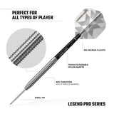 *Legend Darts - Steel Tip - 90% Tungsten - Pro Series - V6 - Multi Ringed