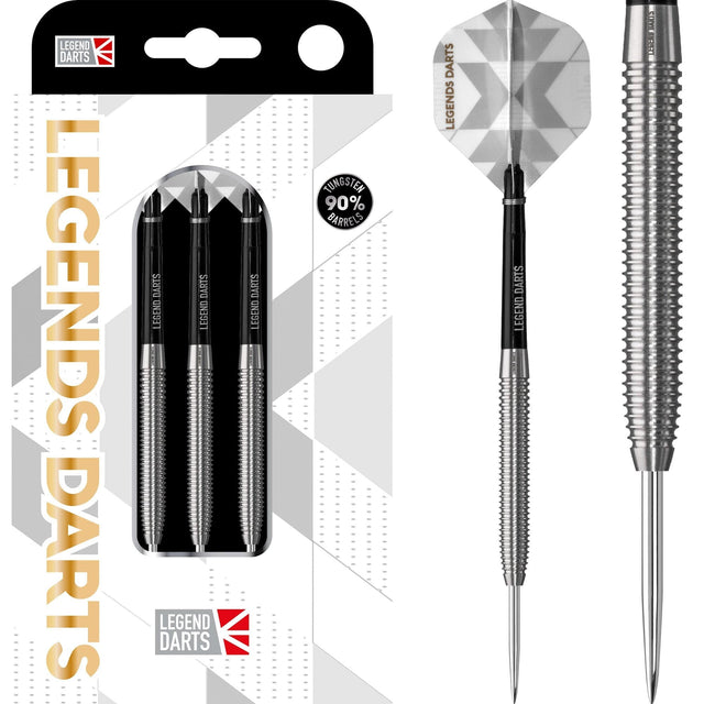 *Legend Darts - Steel Tip - 90% Tungsten - Pro Series - V6 - Multi Ringed 22g
