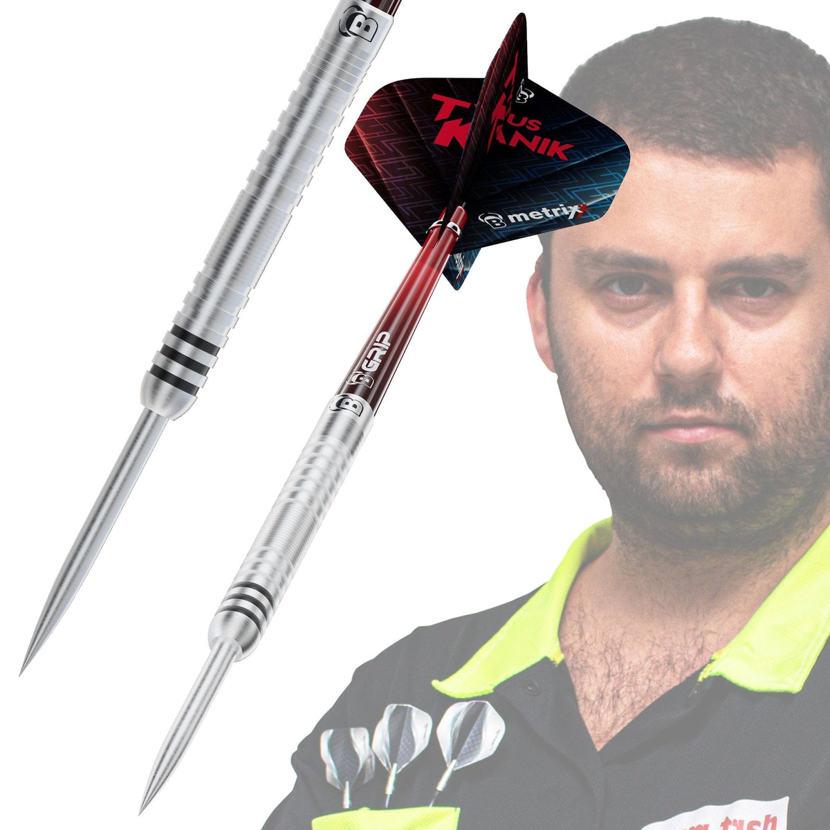 BULL'S Challenger Darts - Steel Tip - Tytus Kanik - 22g 22g