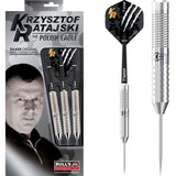 BULL'S Krzysztof Ratajski Darts - Steel Tip - The Polish Eagle - Brass - Silver 24g