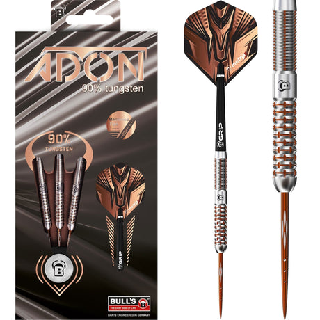 BULL'S Adon Darts - Steel Tip - Bronze 23g
