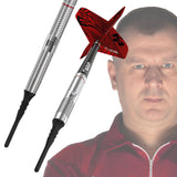 BULL'S Krzysztof Ratajski Darts - Soft Tip - The Polish Eagle - Scoremaster 18g