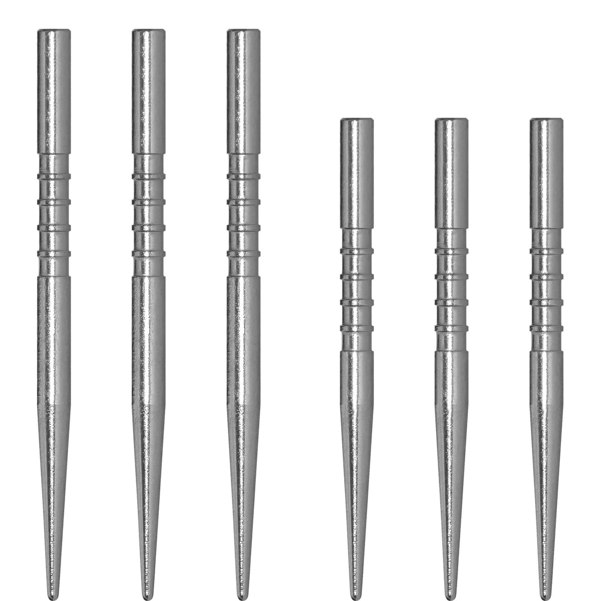 Datadart Shark Dart Points - Precision Steel Tip - Silver