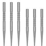 Datadart Shark Dart Points - Precision Steel Tip - Silver