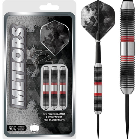 Designa Meteors 90 V2 Darts - Steel Tip - M3 - Ringed 40g