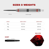 Designa Vampires V2 Darts - Steel Tip - M4