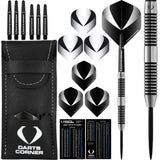 Darts Corner Warfare Darts - Steel Tip - M5 - Black Ring 23g