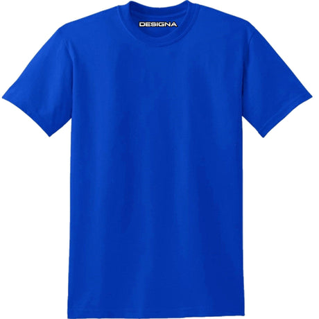 *Designa - T Shirt - Heavyweight - Cotton - Royal Blue 3XL