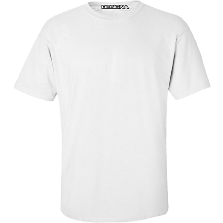 *Designa - T Shirt - Heavyweight - Cotton - Plain White 2XL