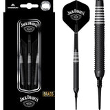 Jack Daniels Old No7 - Electro Black Brass Darts - Soft Tip 19g