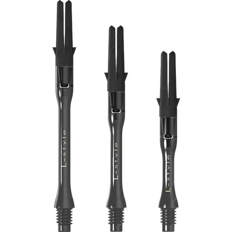 *L-Style - L-Shafts - Slim - Carbon - Silent Spin - Clear Black