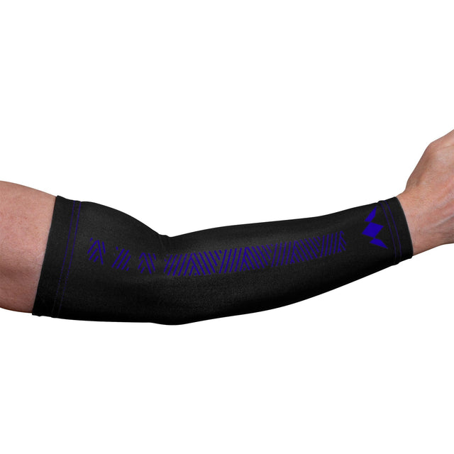 Mission Darts REACH Arm Sleeves (Pair) - Reflex - Black & Blue 2XL