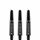 Mission GripLock Shafts - Dart Stems - Black Short