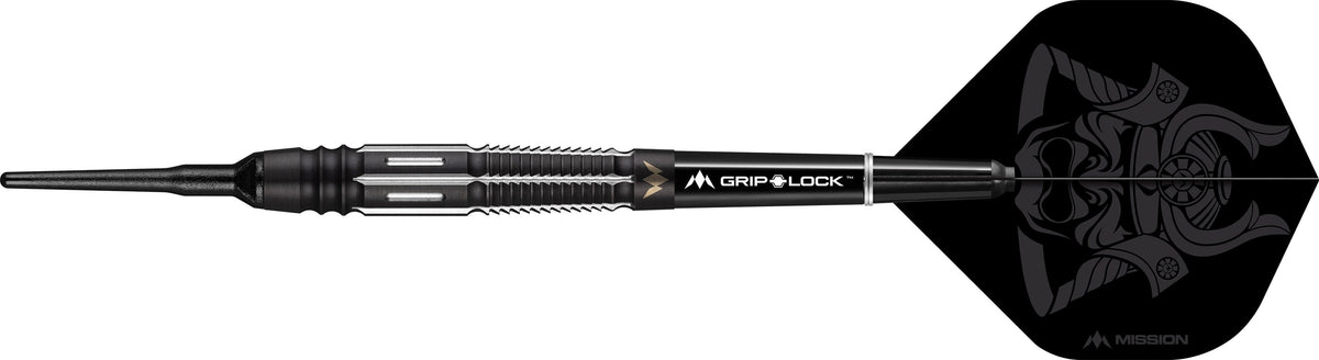 Mission Kuro Darts - Soft Tip - Black-  M4 - Rear Taper