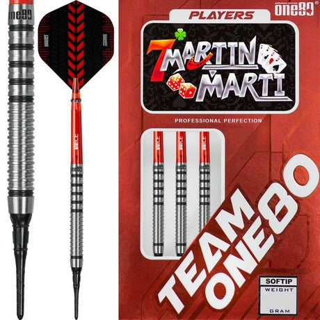 *One80 Martin Marti Darts - Soft Tip Tungsten - Travis 16g