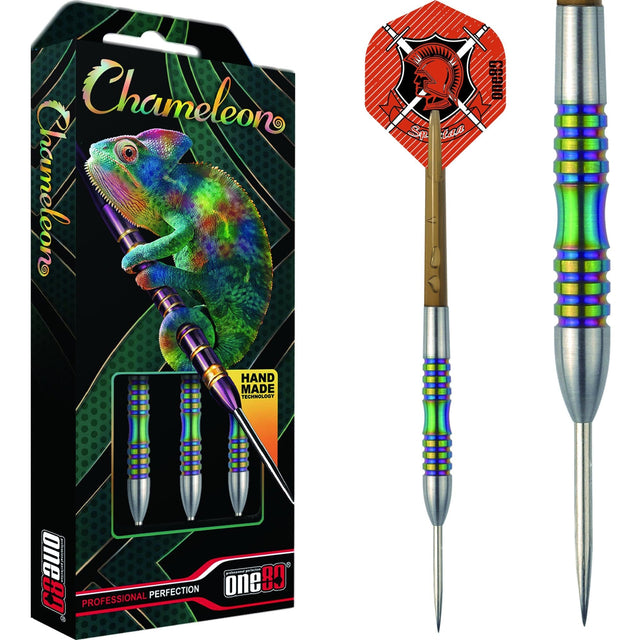 One80 Chameleon Darts - Steel Tip - Coral 22g