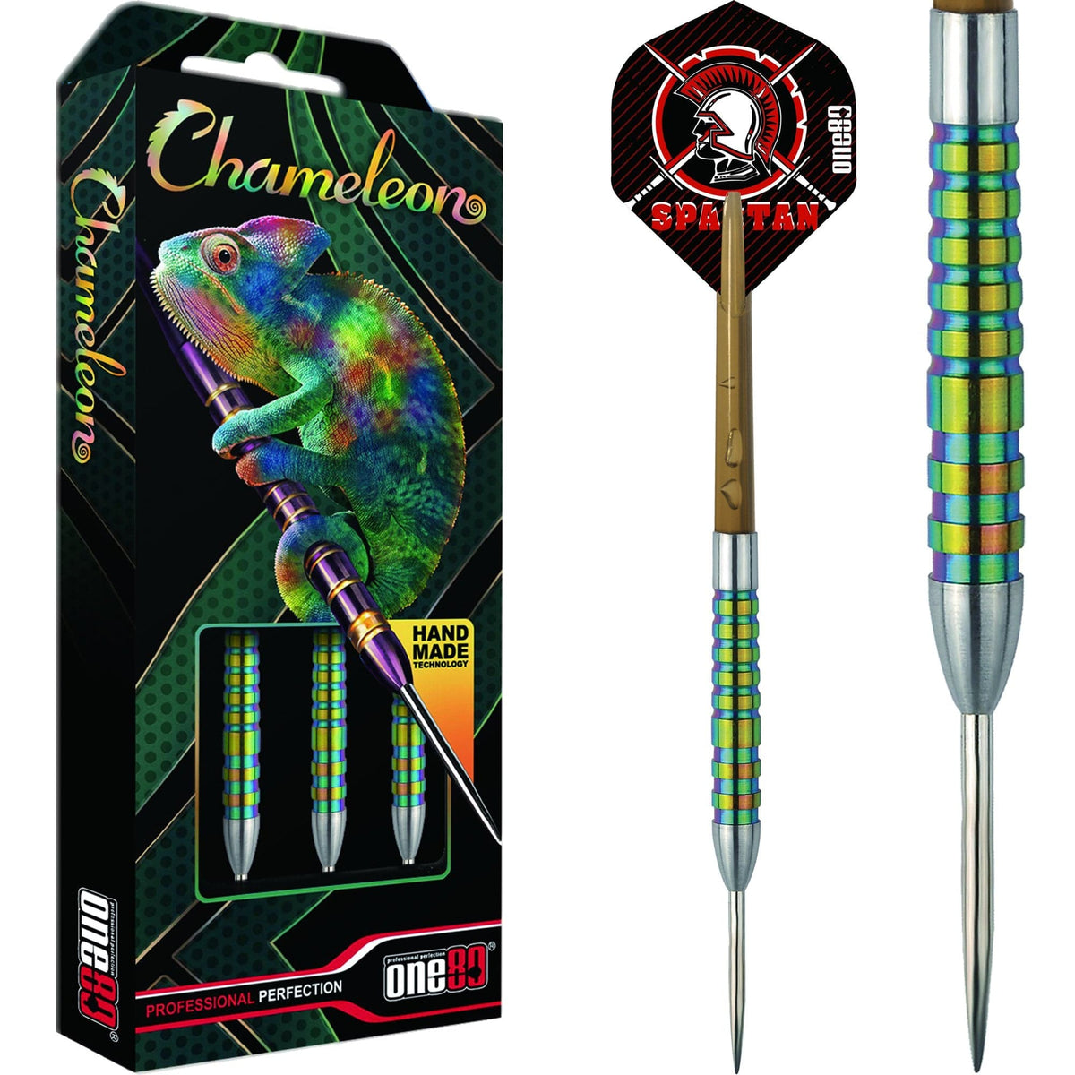 One80 Chameleon Darts - Steel Tip - Sapphire 20g