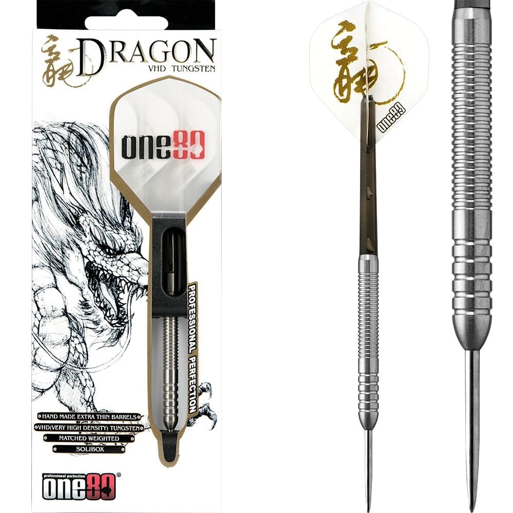 One80 Dragon Darts - Steel Tip Tungsten - Hand Made 20g