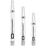 Datadart Signature Nylon Shafts - Stems with Springs - White