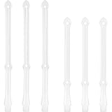 Bulls Side Loader Shafts - Dart Stems - Wing - White
