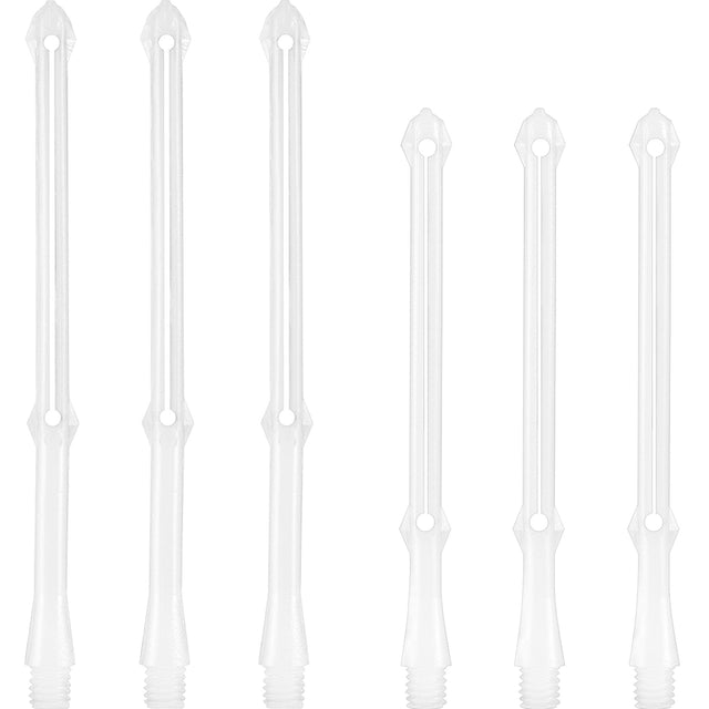 Bulls Side Loader Shafts - Dart Stems - Wing - White