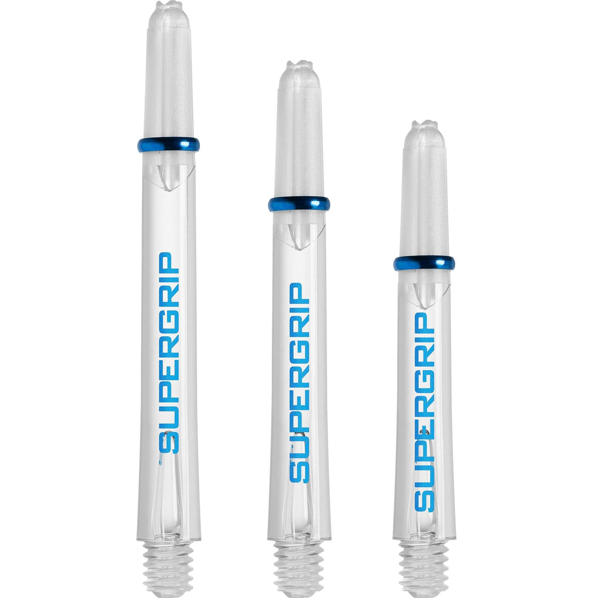 Harrows Supergrip Shafts - Dart Stems - ICE Clear