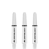 Mission GripLock Shafts - Dart Stems - White Short