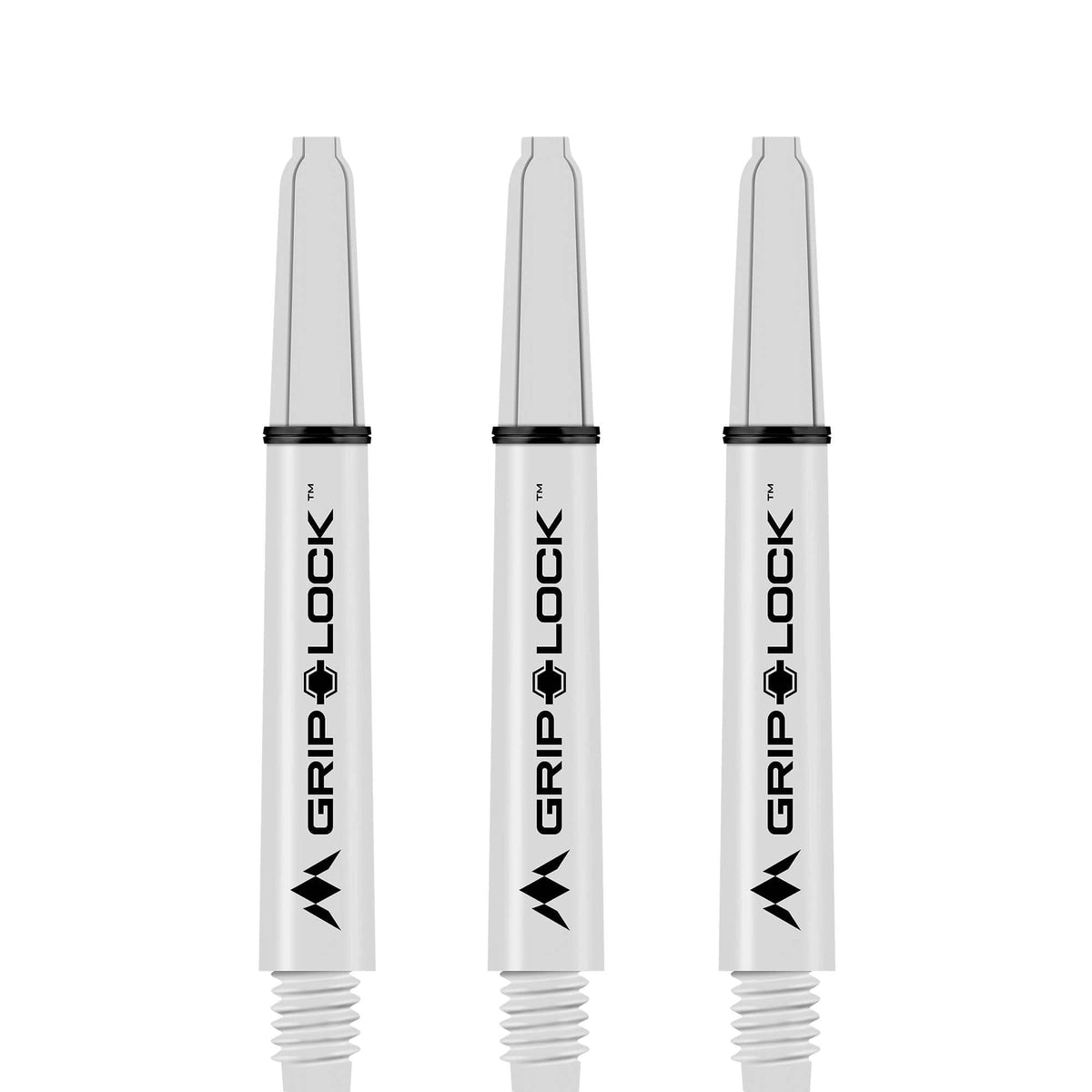Mission GripLock Shafts - Dart Stems - White Tweenie