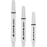 Mission GripLock Shafts - Dart Stems - White