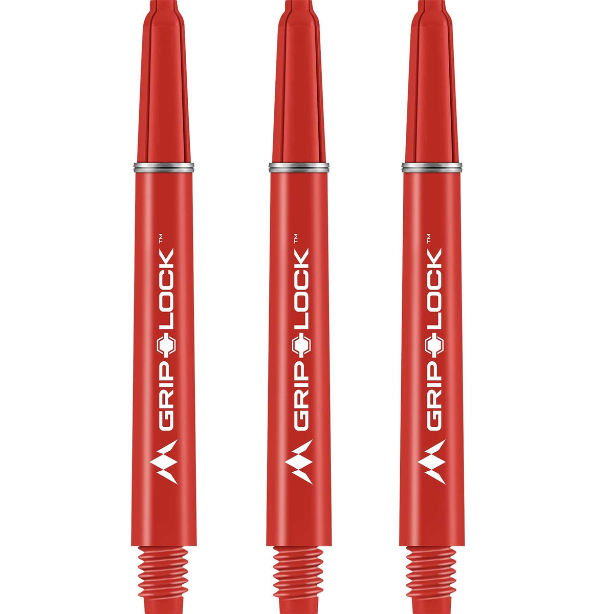 Mission GripLock Shafts - Dart Stems - Red Medium