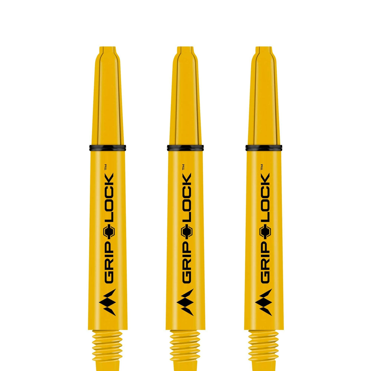 Mission GripLock Shafts - Dart Stems - Yellow Tweenie