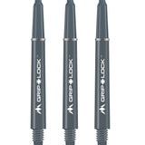 Mission GripLock Shafts - Dart Stems - Grey Medium