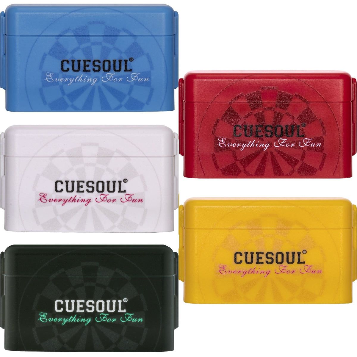*Cuesoul - Antie Dart Flight Holder - Printed Design - Dartboard