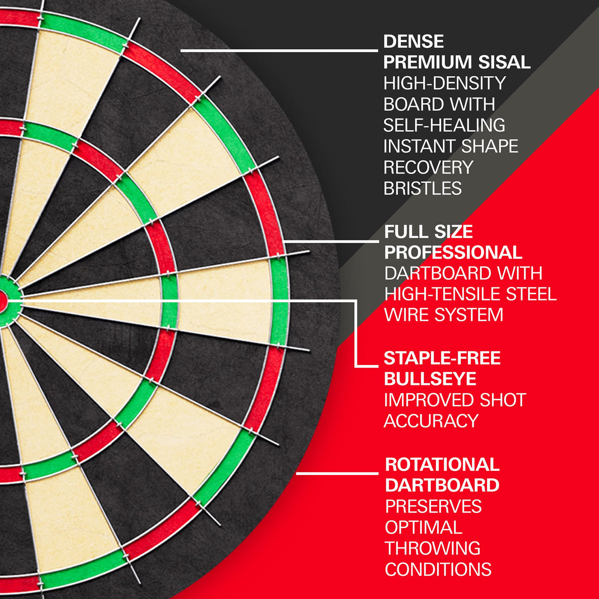 Target Summit Set - Dartboard & Cabinet