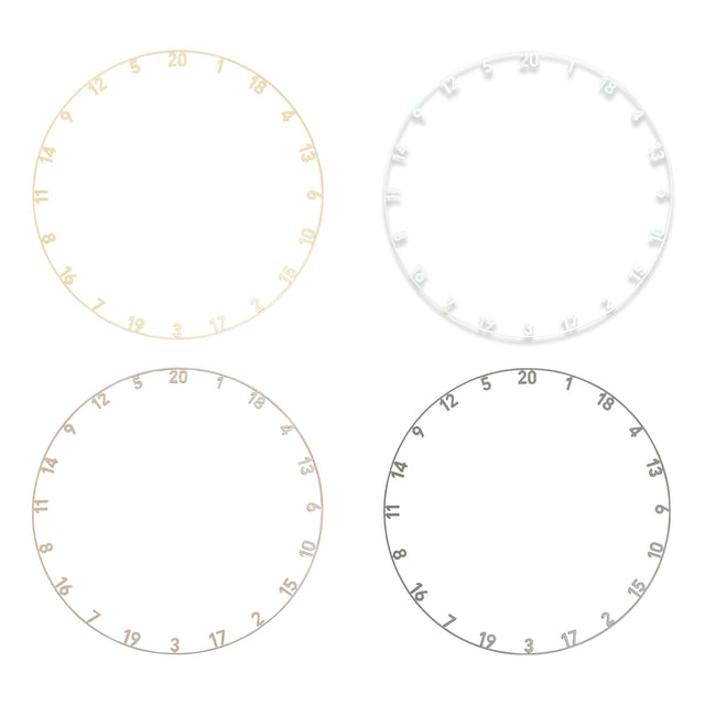 Precise 180 Number Ring - One-Piece