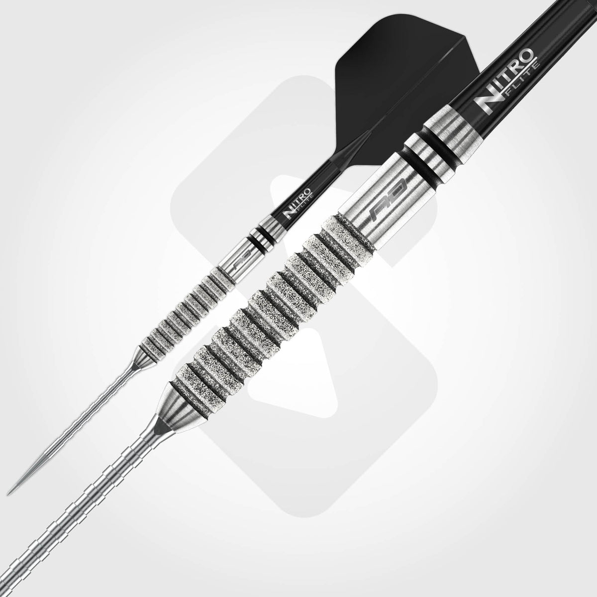 Red Dragon Gian van Veen Switch Darts - Steel Tip - 90% Tungsten - Diamond 21g